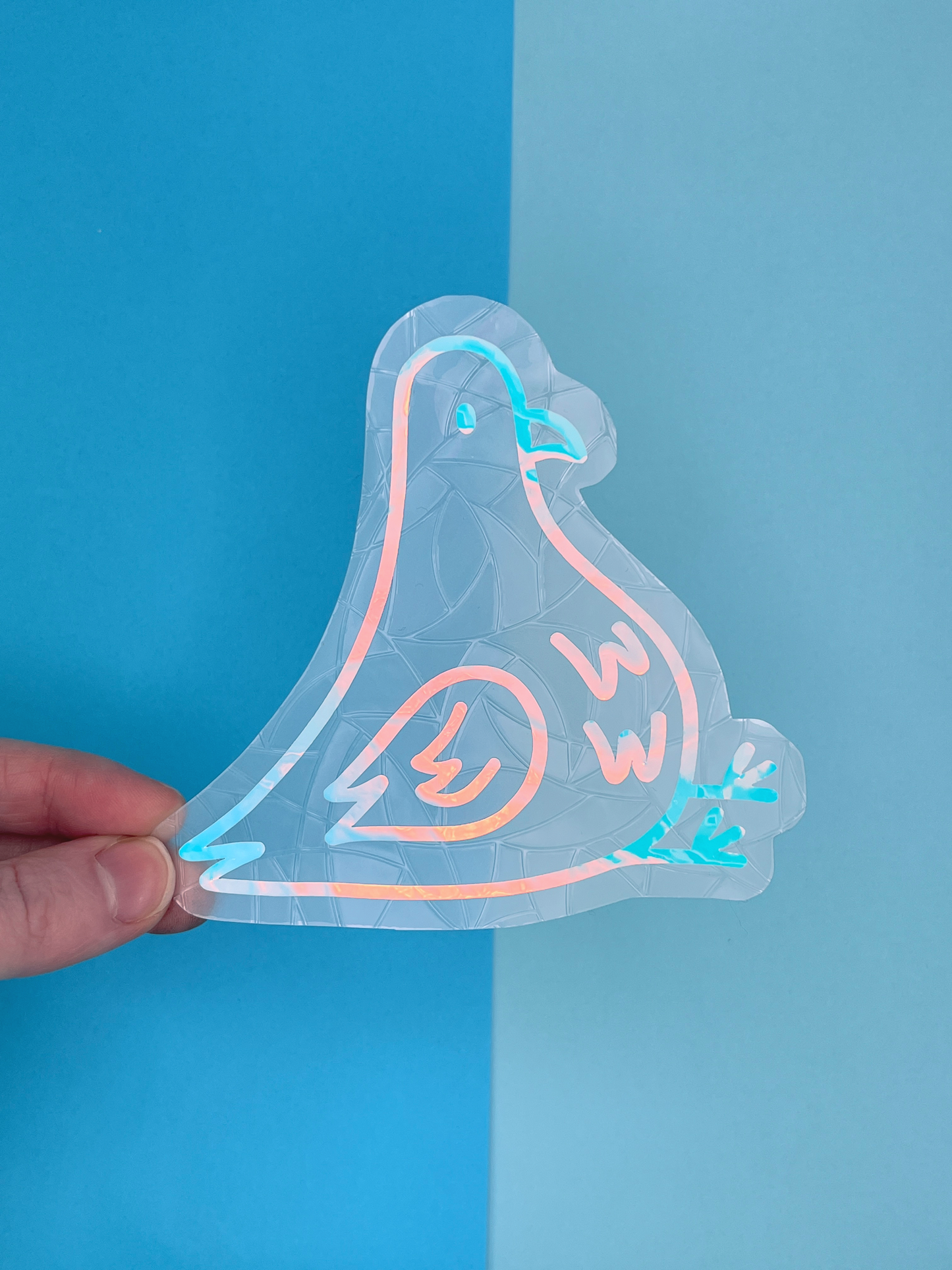 Stonk the Pigeon Suncatcher