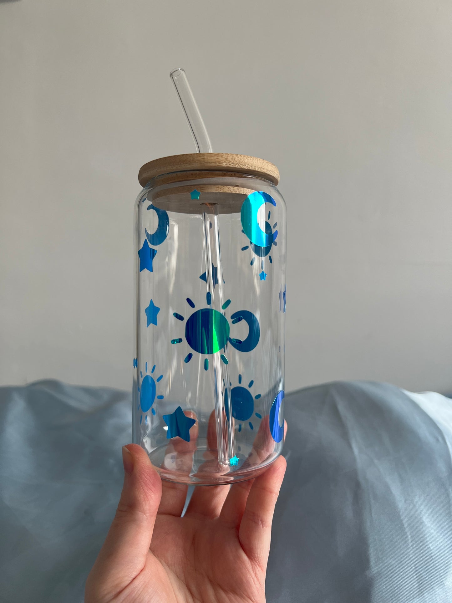 Blue Celestial Can Cup