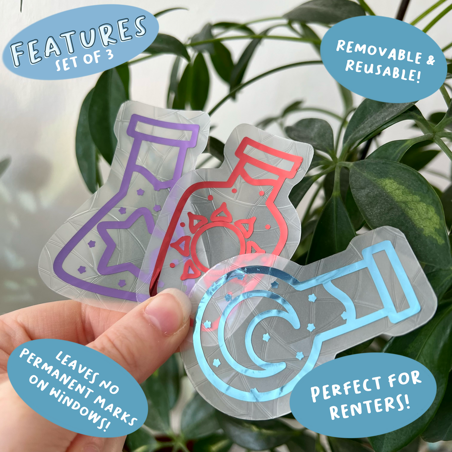 Mini Potion Suncatcher Set