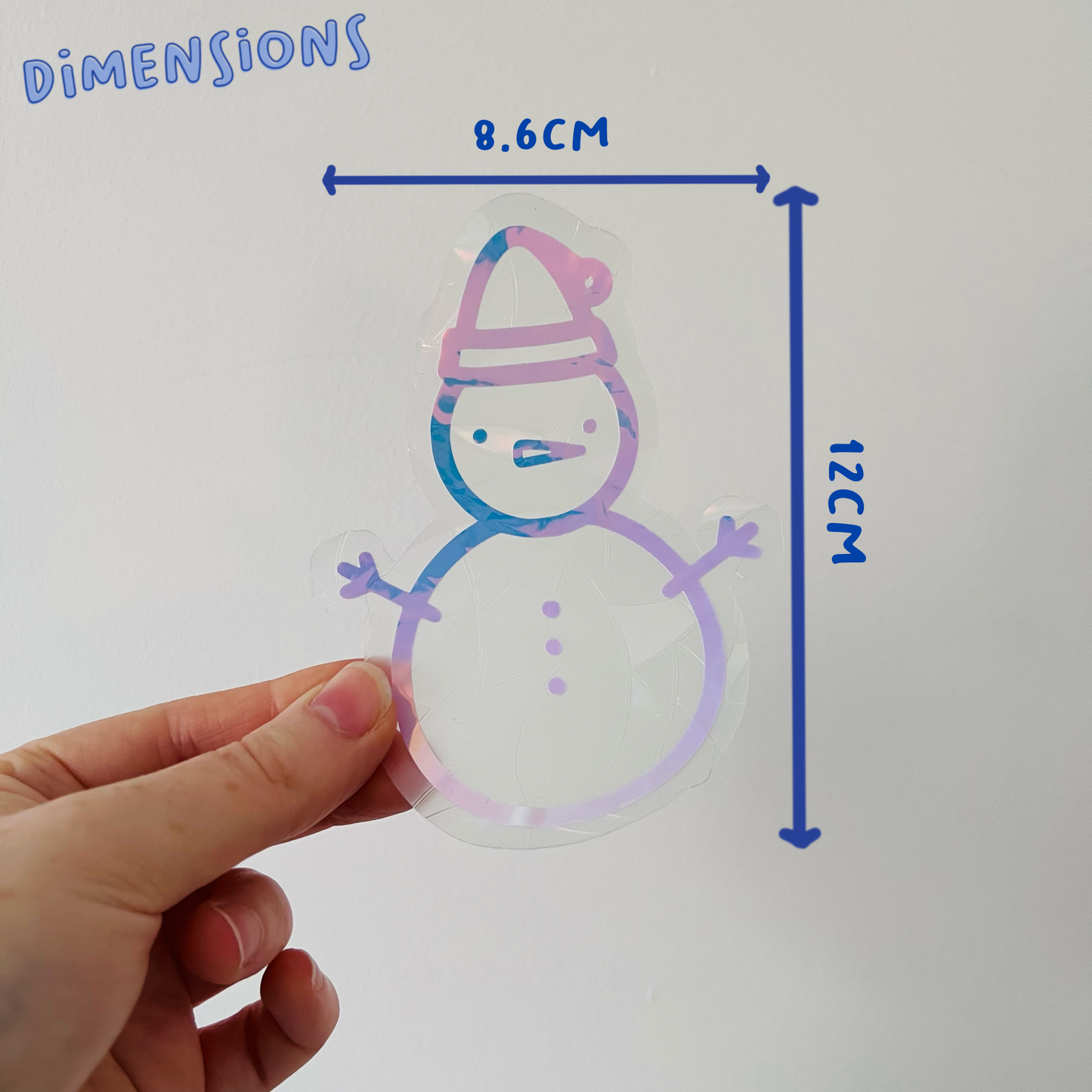 Snowman Suncatcher