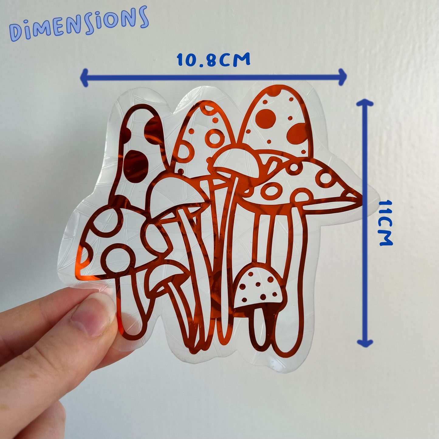 Mushroom Cluster Suncatcher