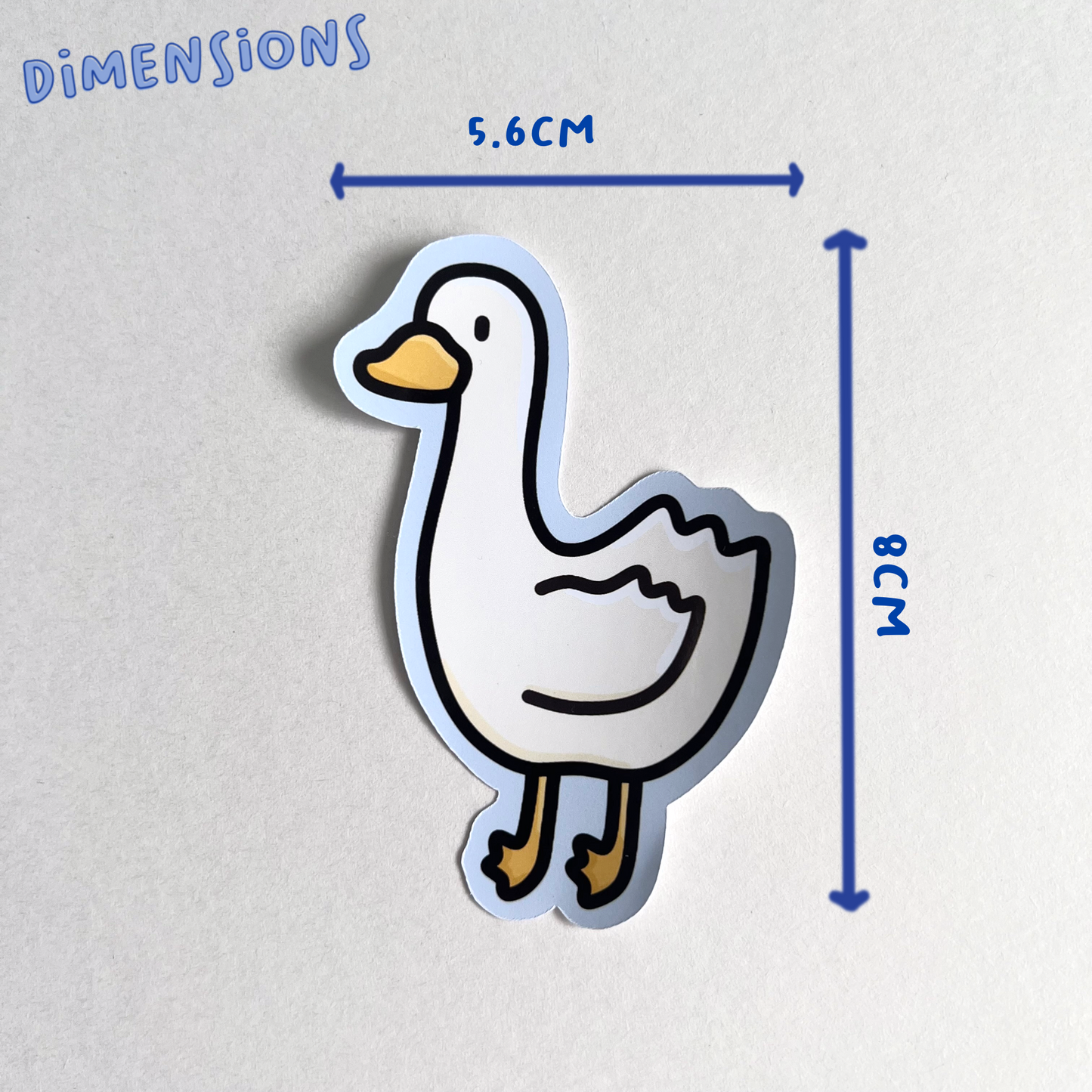 Stan the Goose Single Sticker