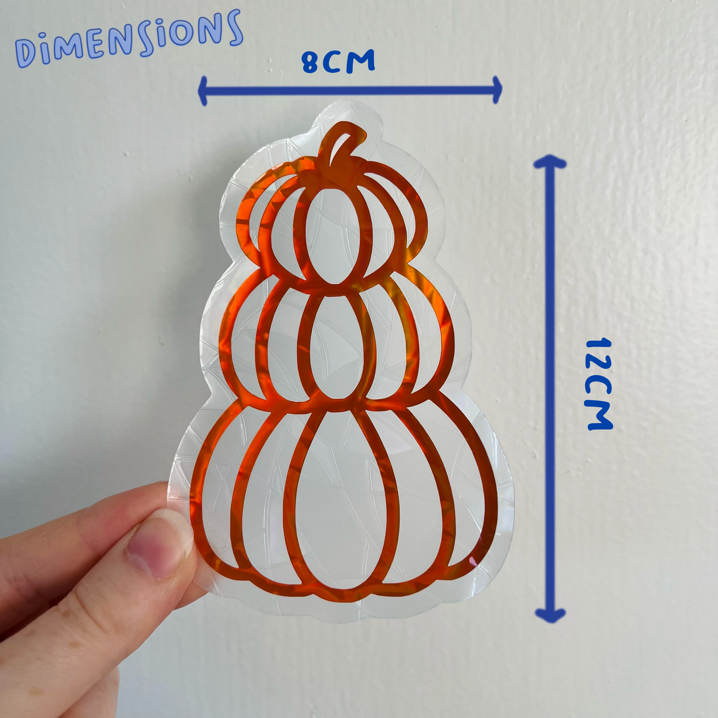 Pumpkin Stack Suncatcher