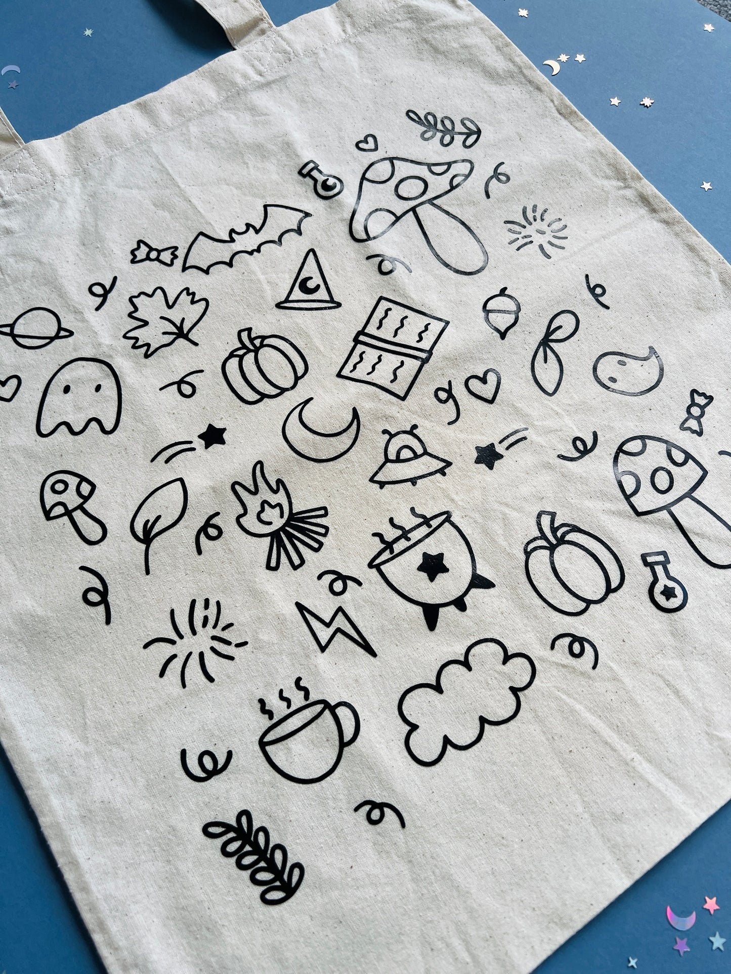 Autumn Doodles Tote Bag