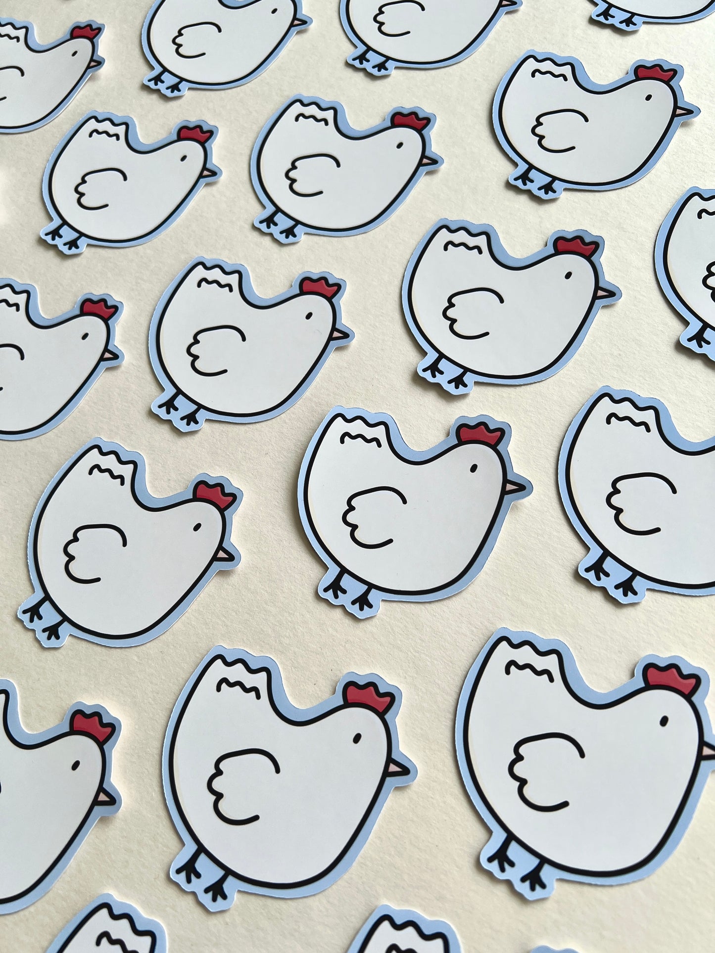 Chuck the Chicken Single Sticker