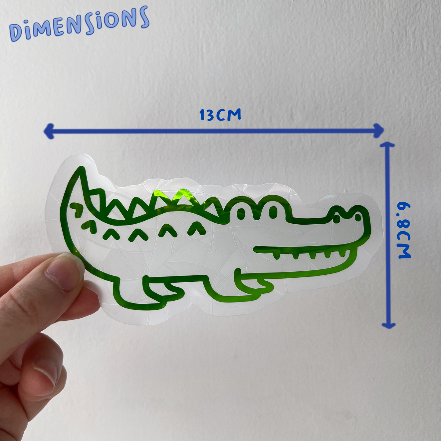 Barry the Crocodile Suncatcher