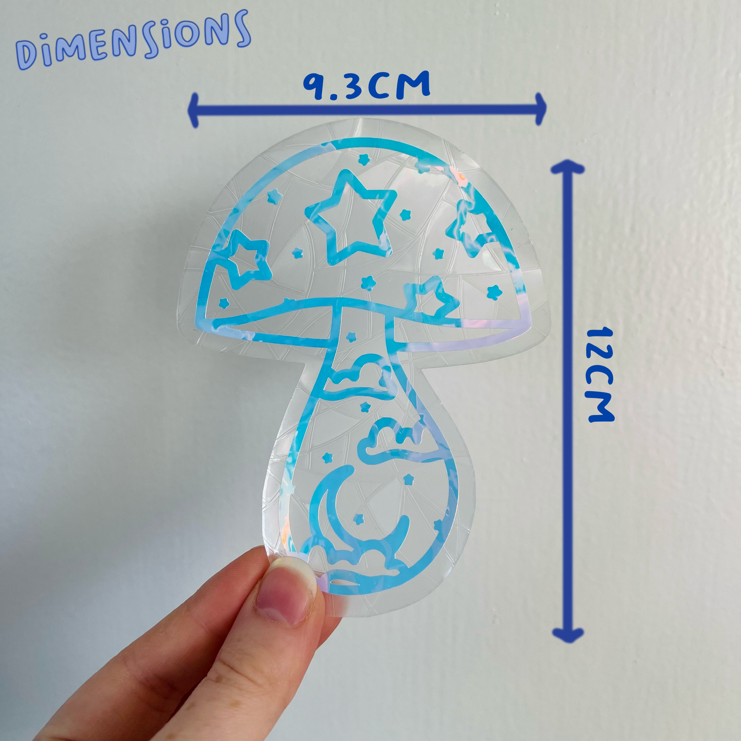 Celestial Mushroom Suncatcher