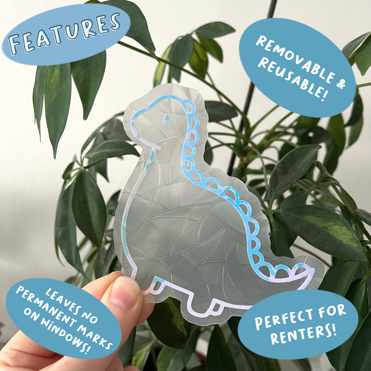 Ronnie the Dino Suncatcher