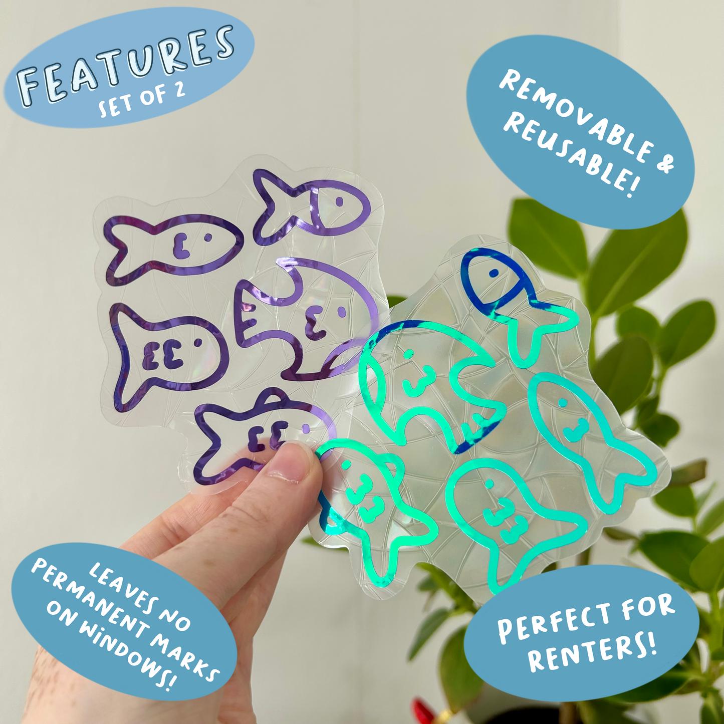 Fish Buddies Suncatcher Set