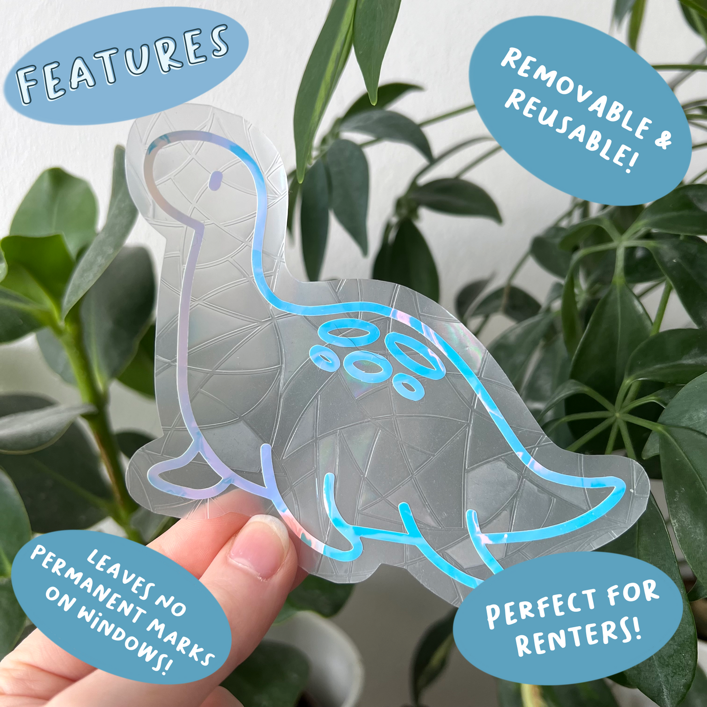 Patrick the Plesiosaurus Suncatcher
