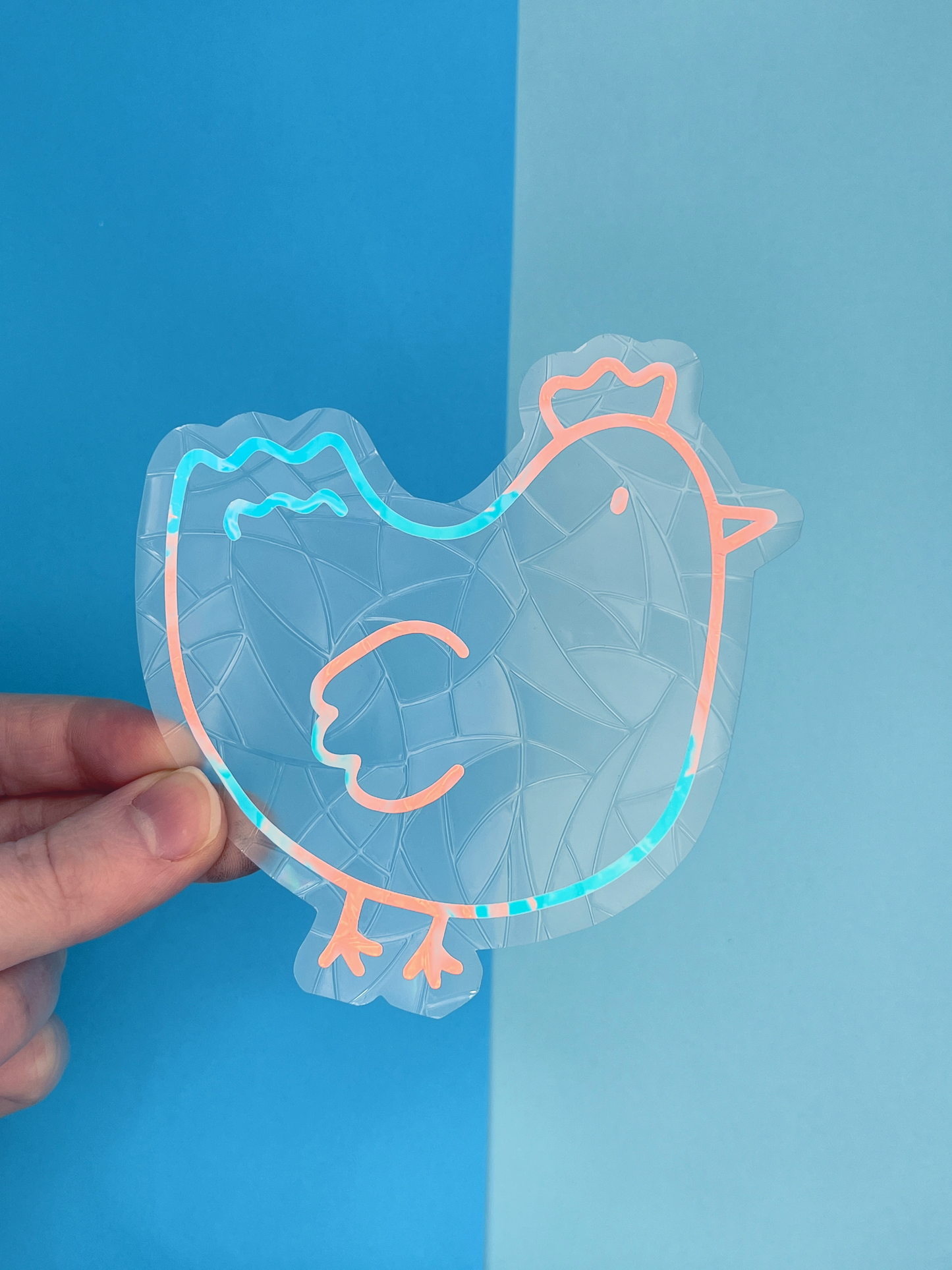 Chuck the Chicken Suncatcher