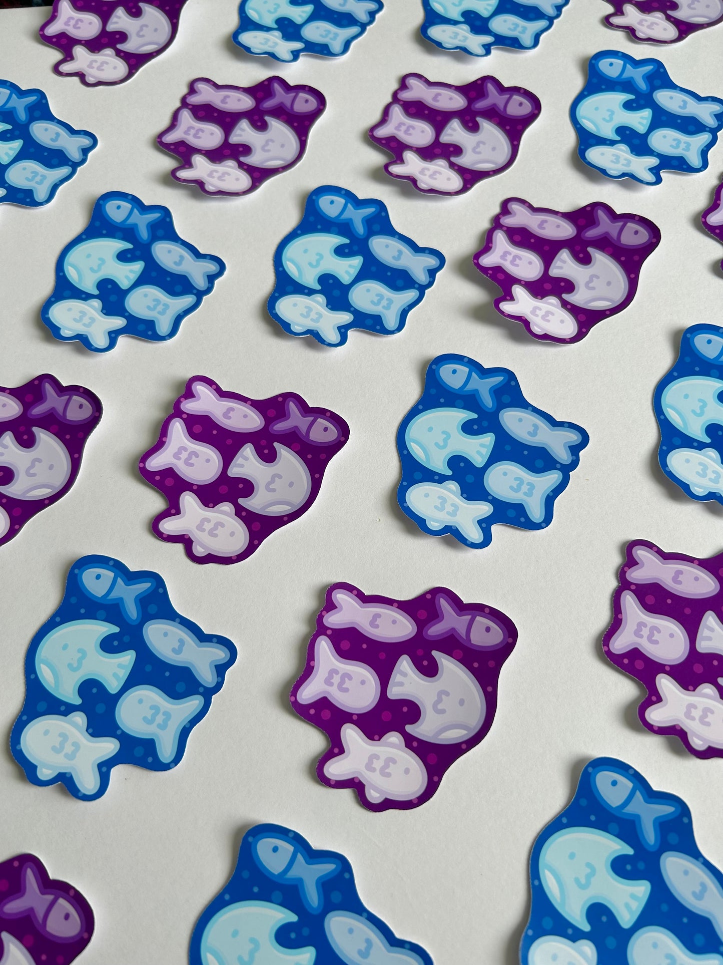Fish Buddies Single Sticker Set