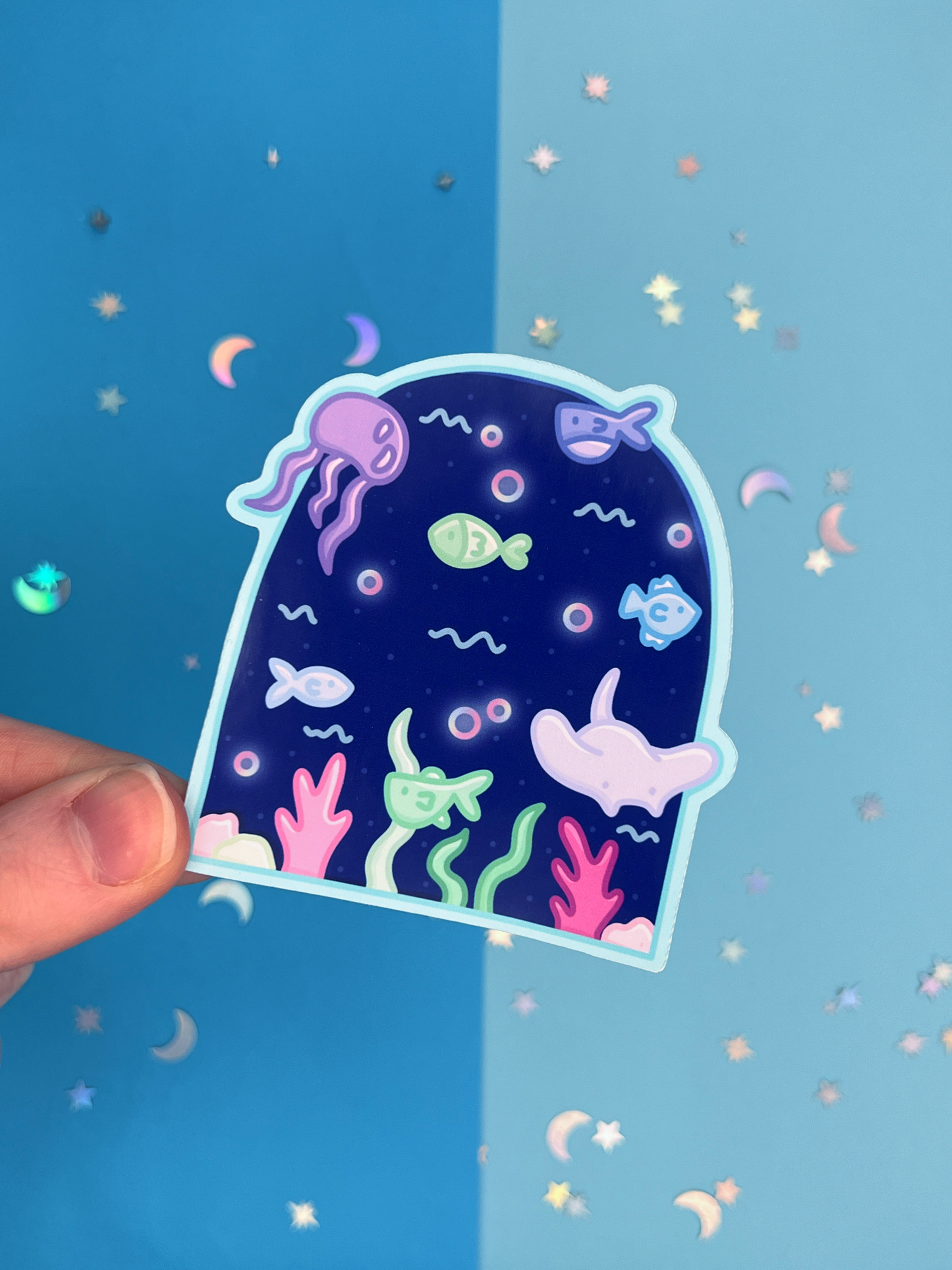 Deep Sea Single Sticker
