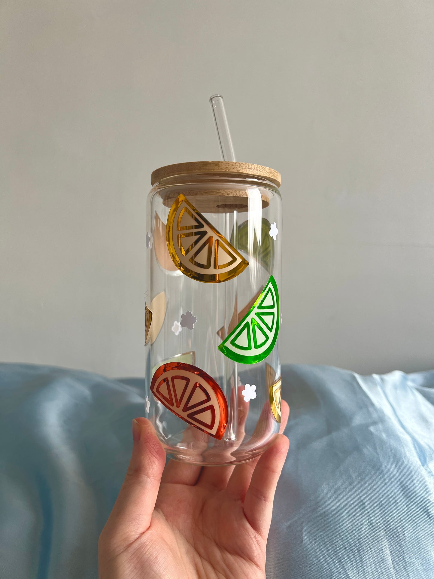 Fruit Slices Can Cup