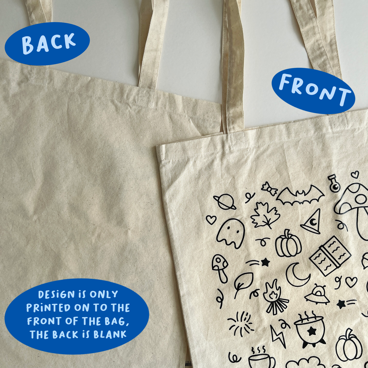 Autumn Doodles Tote Bag