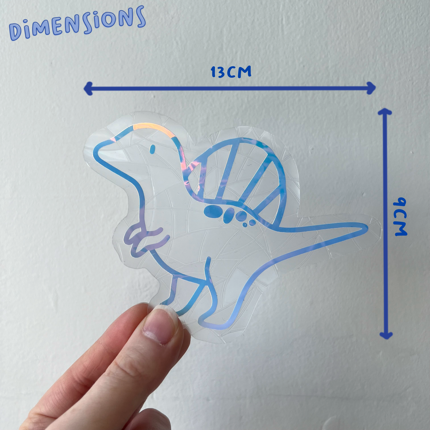 Doris the Spinosaurus Suncatcher