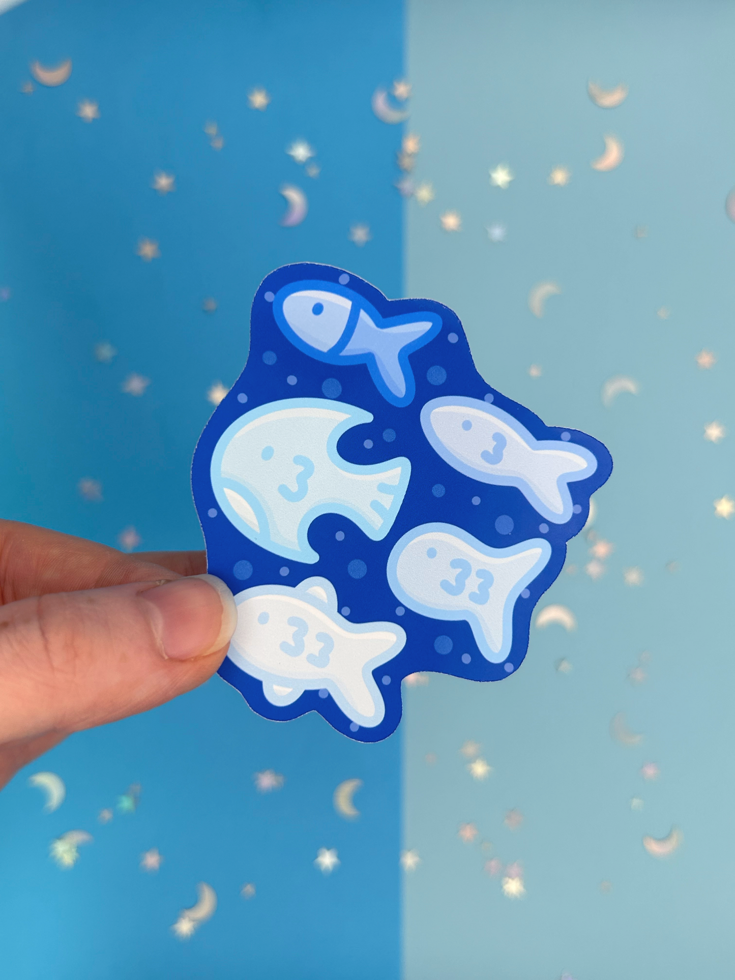 Fish Buddies Single Sticker Set