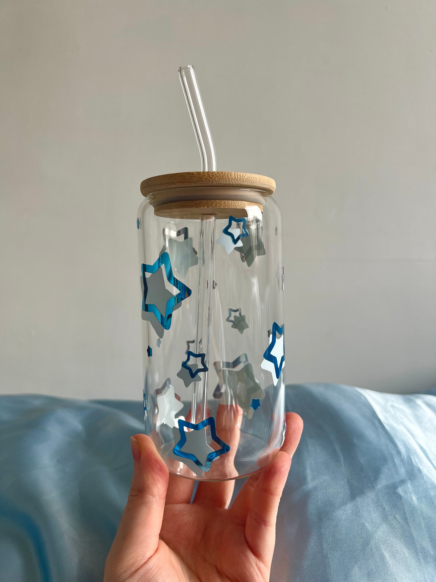 Blue Stars Can Cup