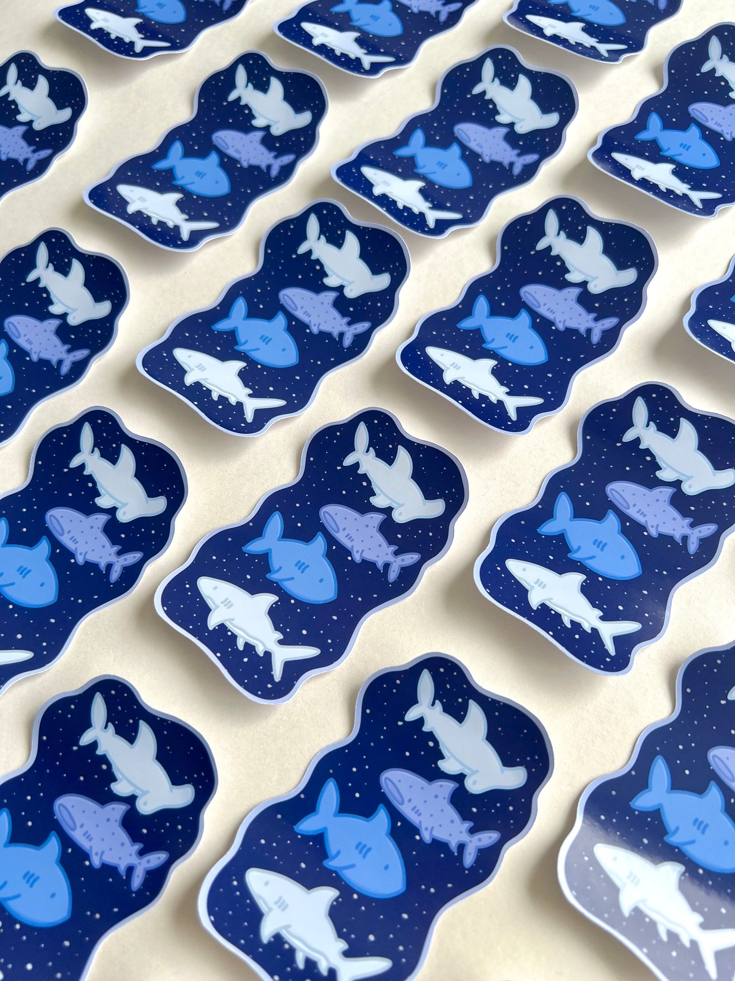 Shark Buddies Single Sticker