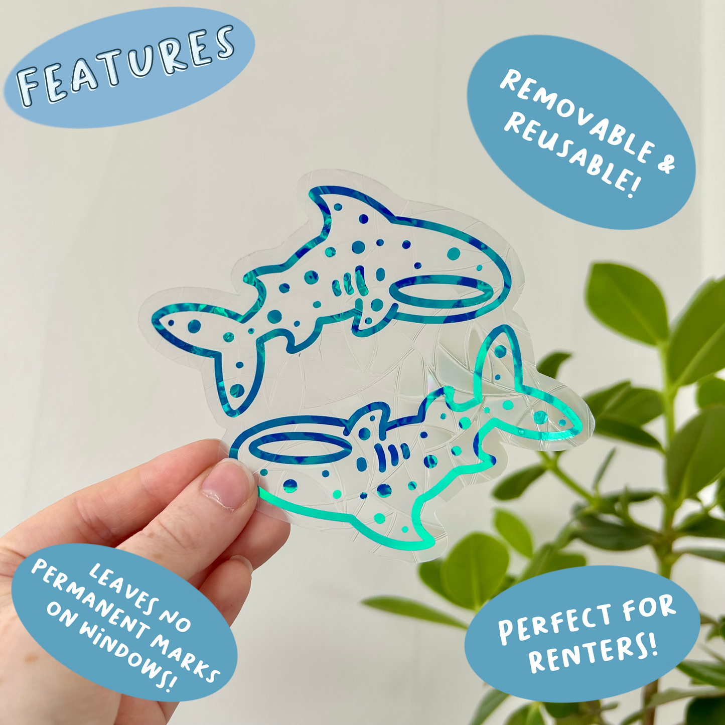 Whale Shark Pals Suncatcher