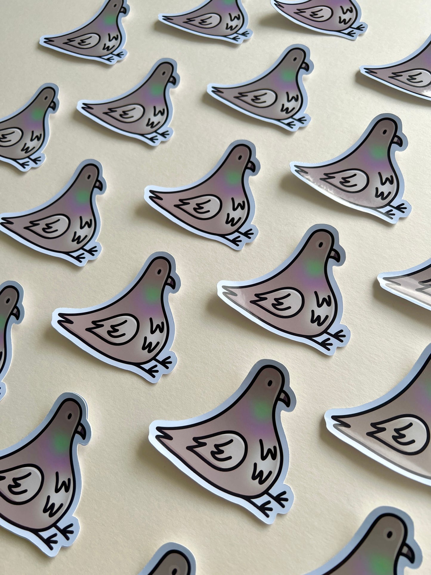 Stonk the Pigeon Single Sticker