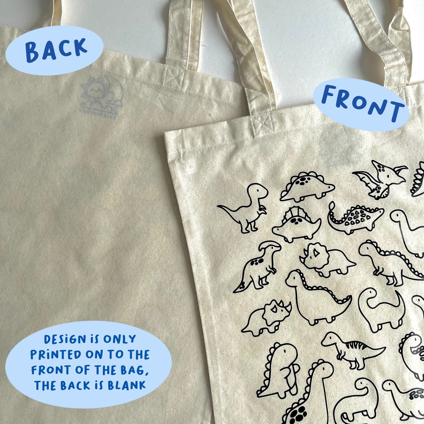 The Dino Squad Tote Bag