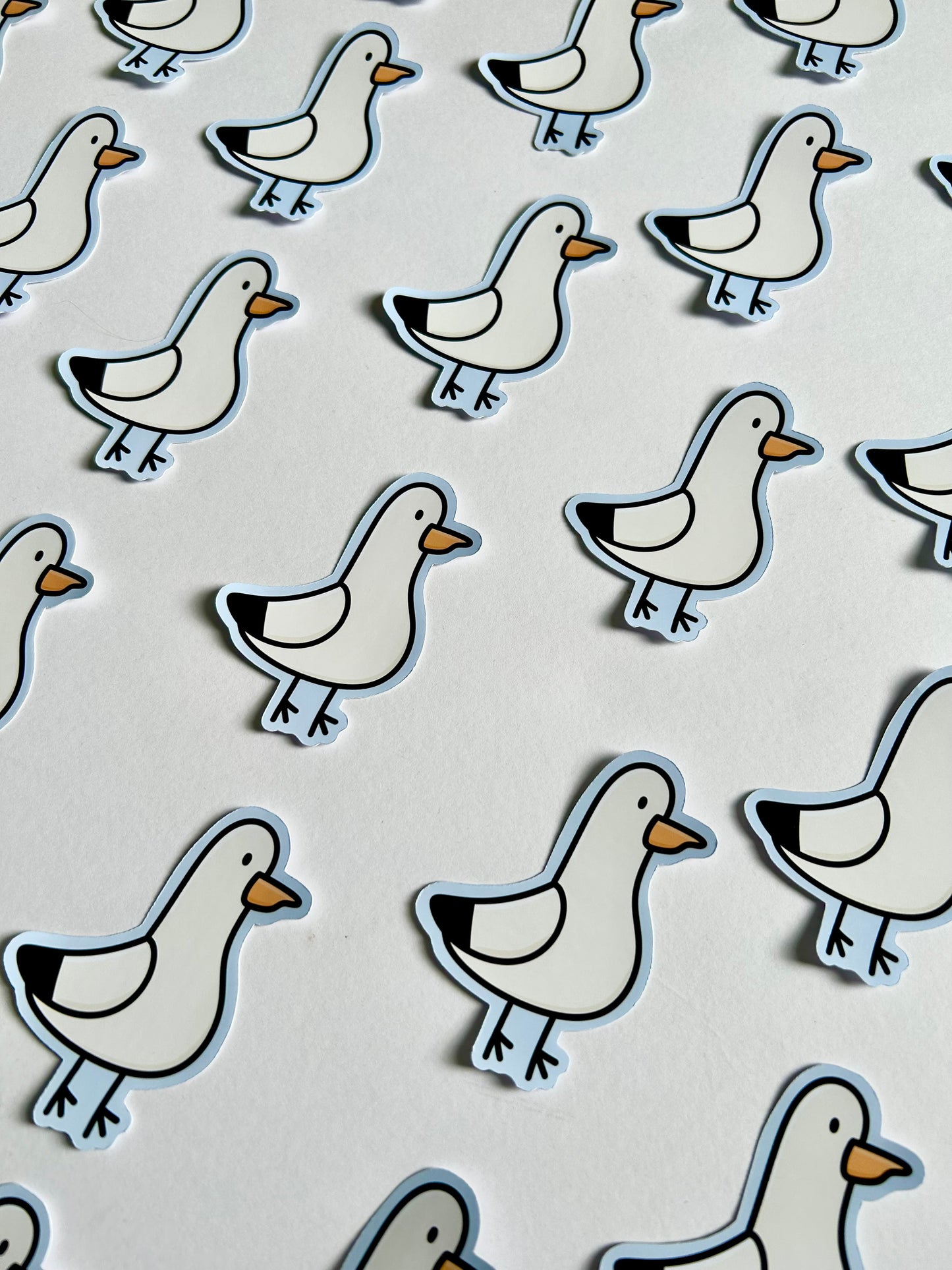 Steve the Seagull Single Sticker
