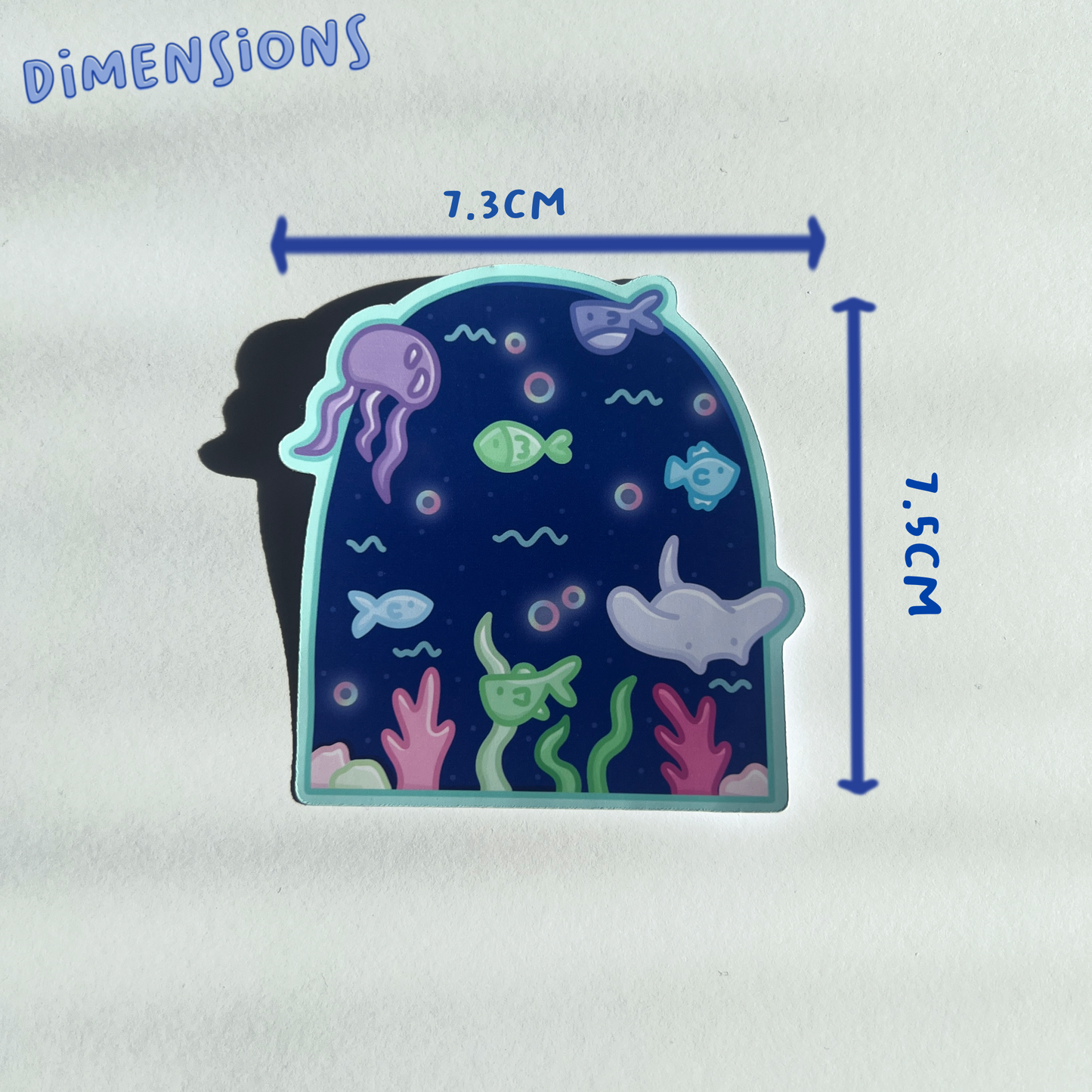 Deep Sea Single Sticker