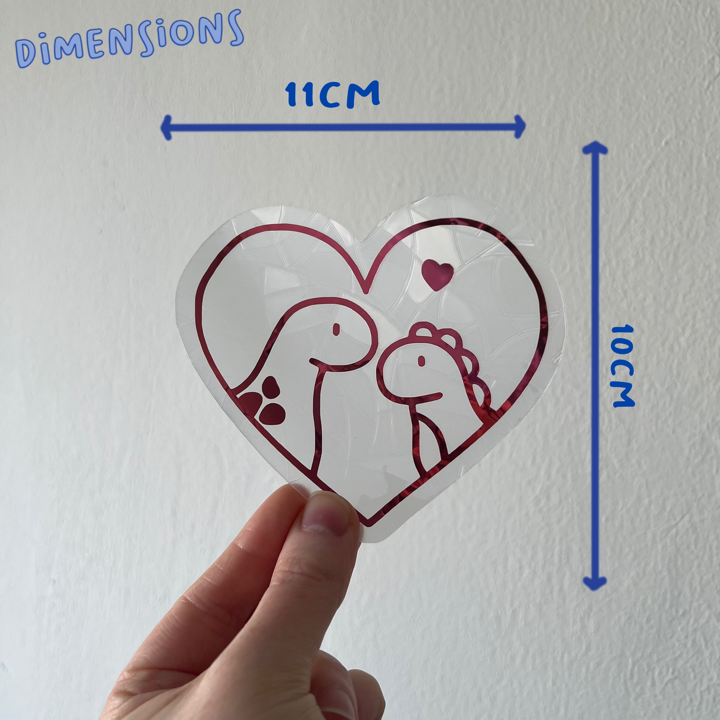 Dinos in Love Suncatcher