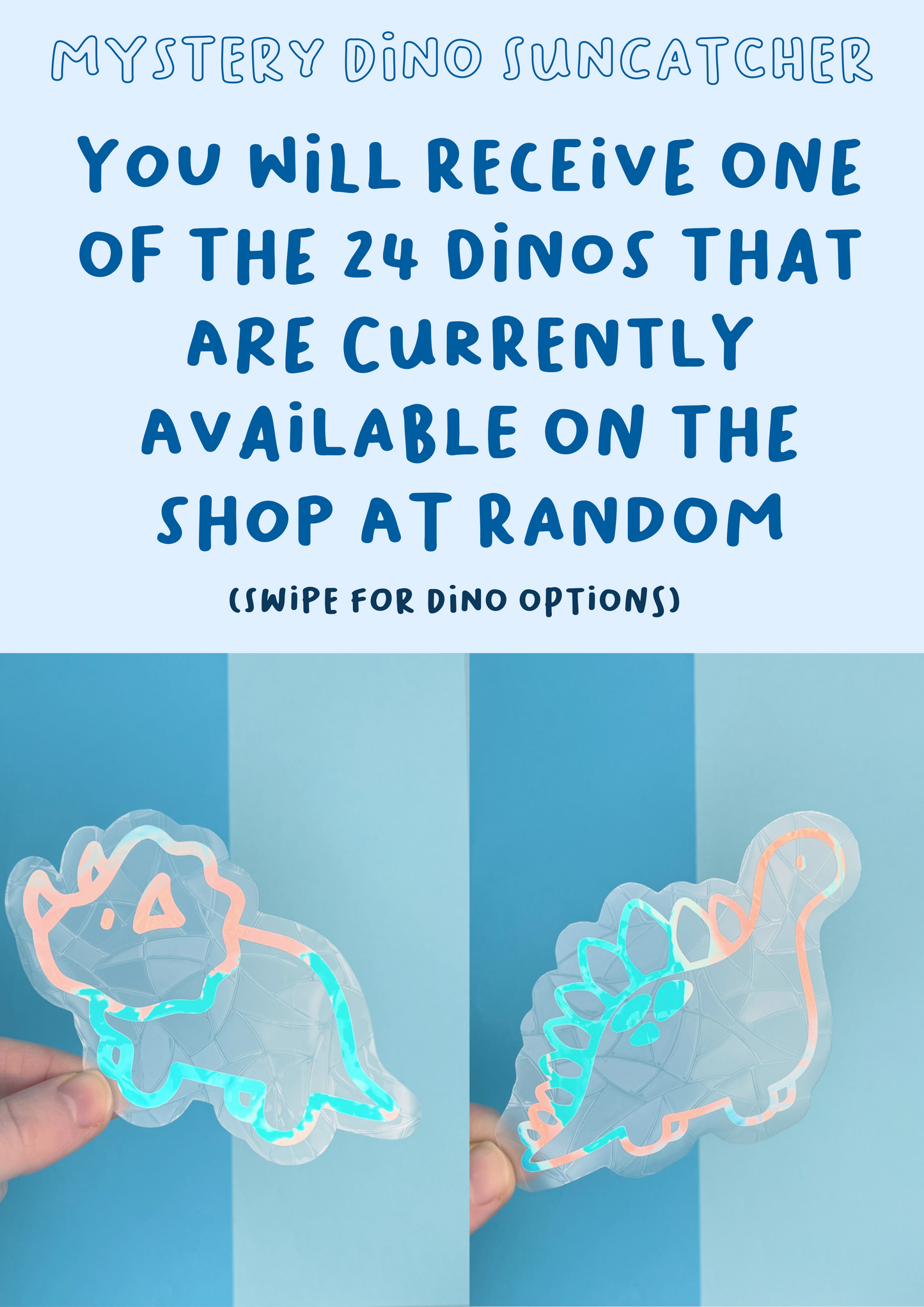 Mystery Dino Suncatcher