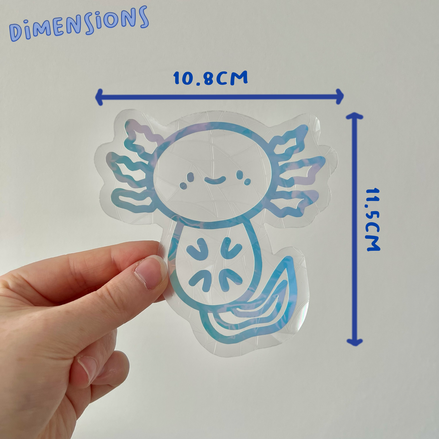 Axolotl Suncatcher