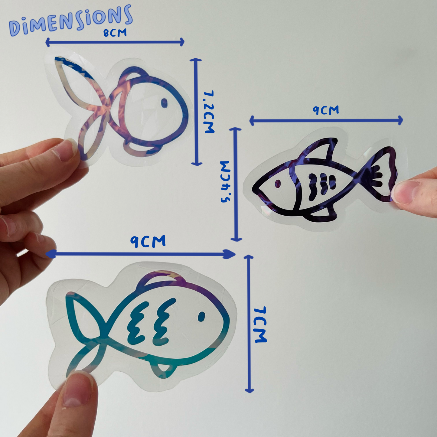 Mini Fish Friends Suncatcher Set