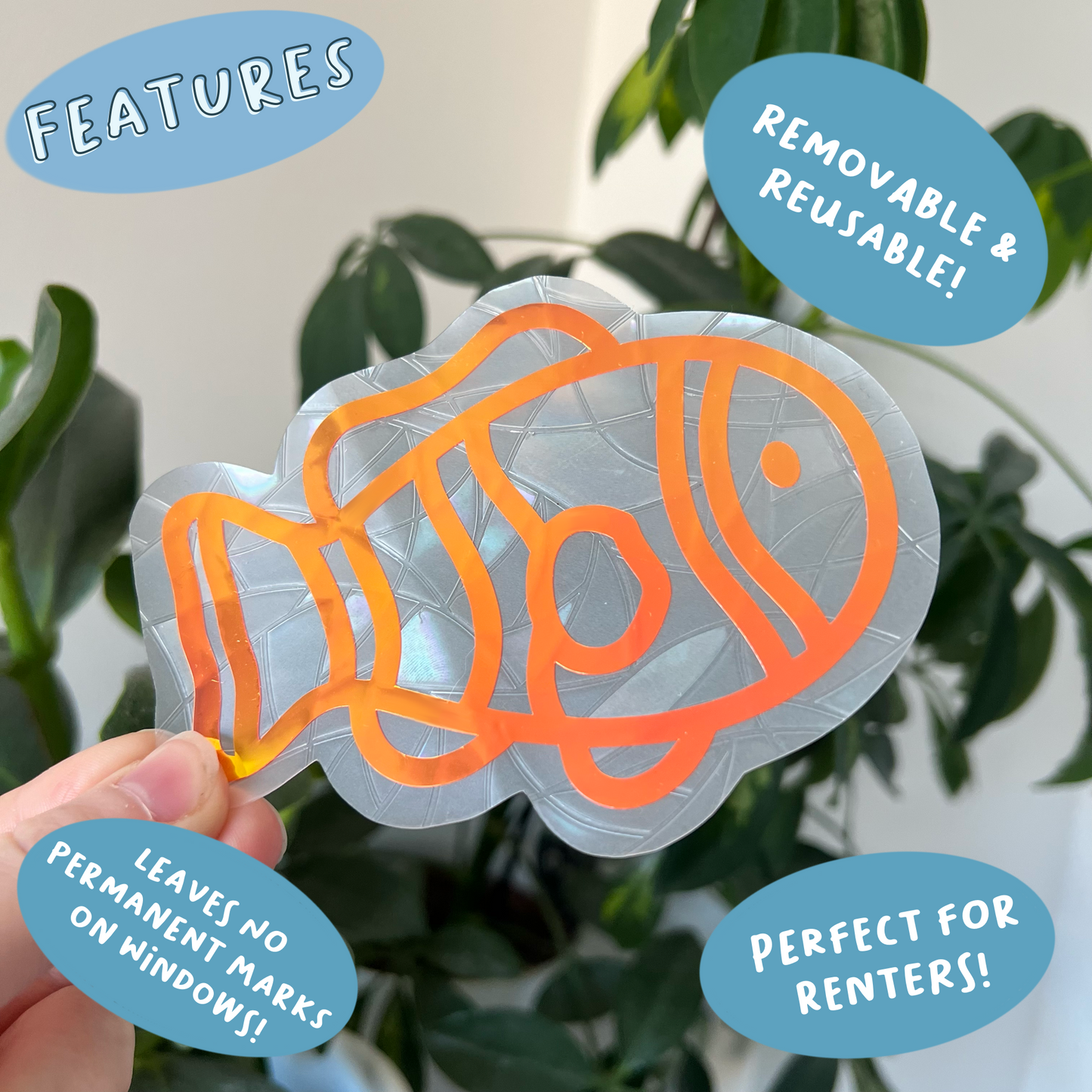 Clownfish Suncatcher