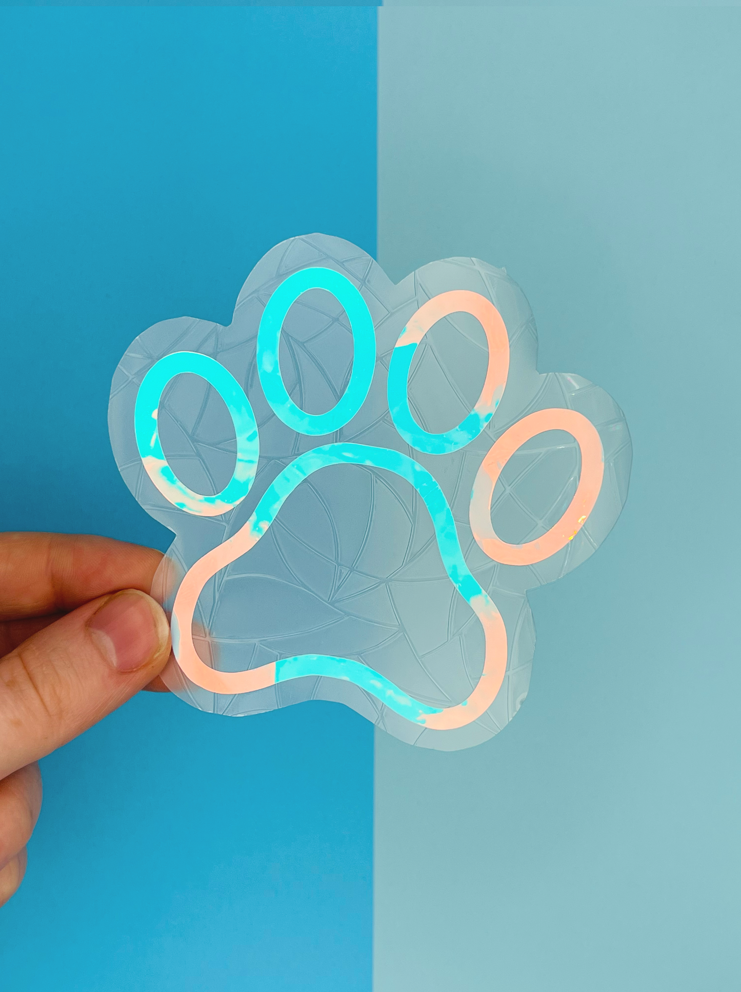 Paw Print Suncatcher