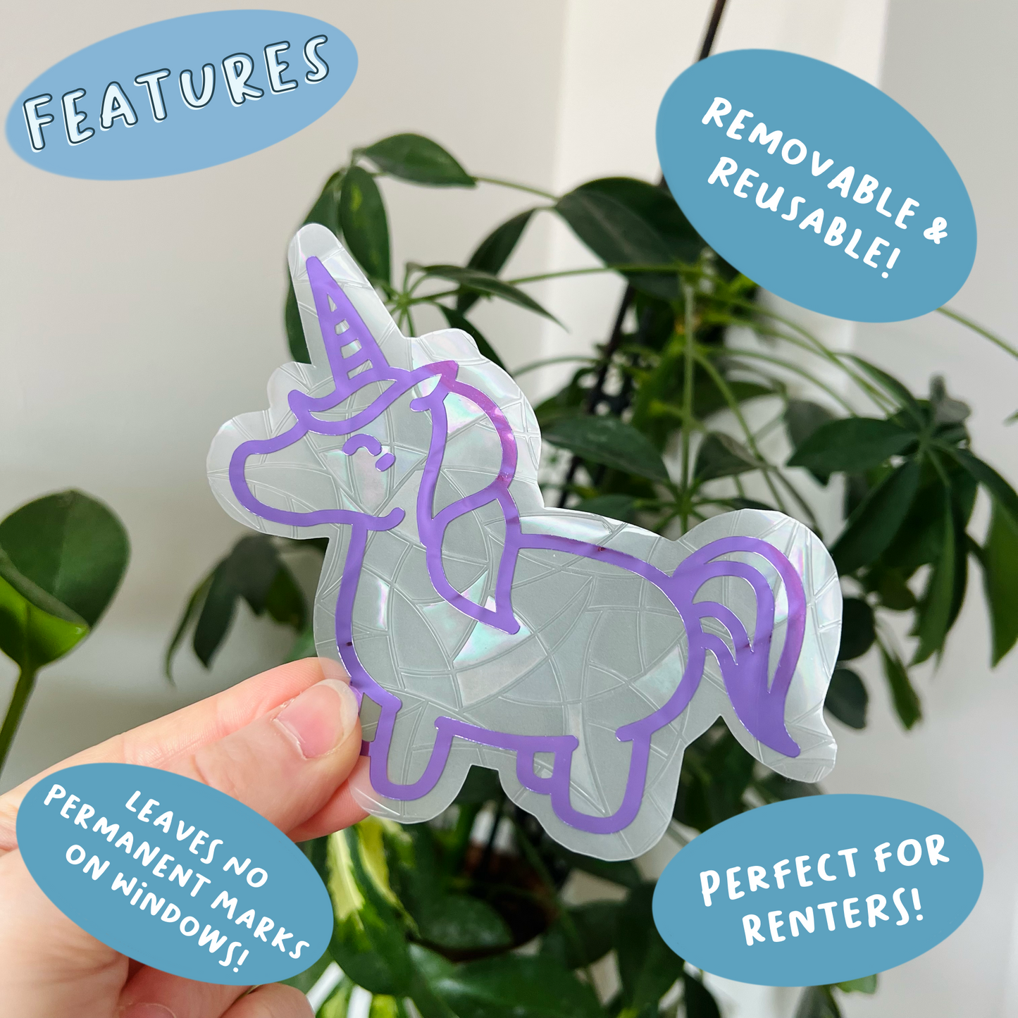 Unicorn Suncatcher