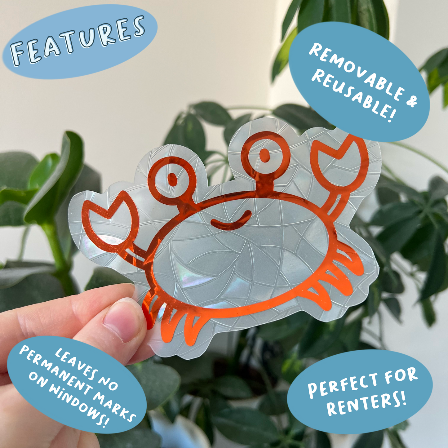 Crab Suncatcher
