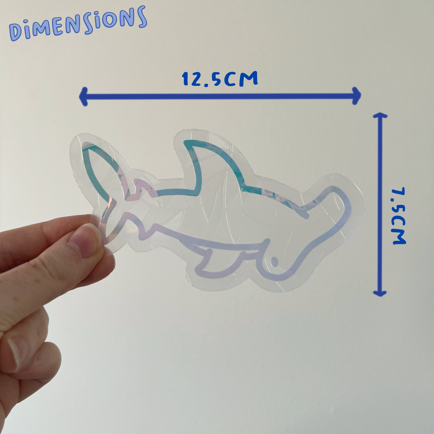 Gus the Hammerhead Shark Suncatcher
