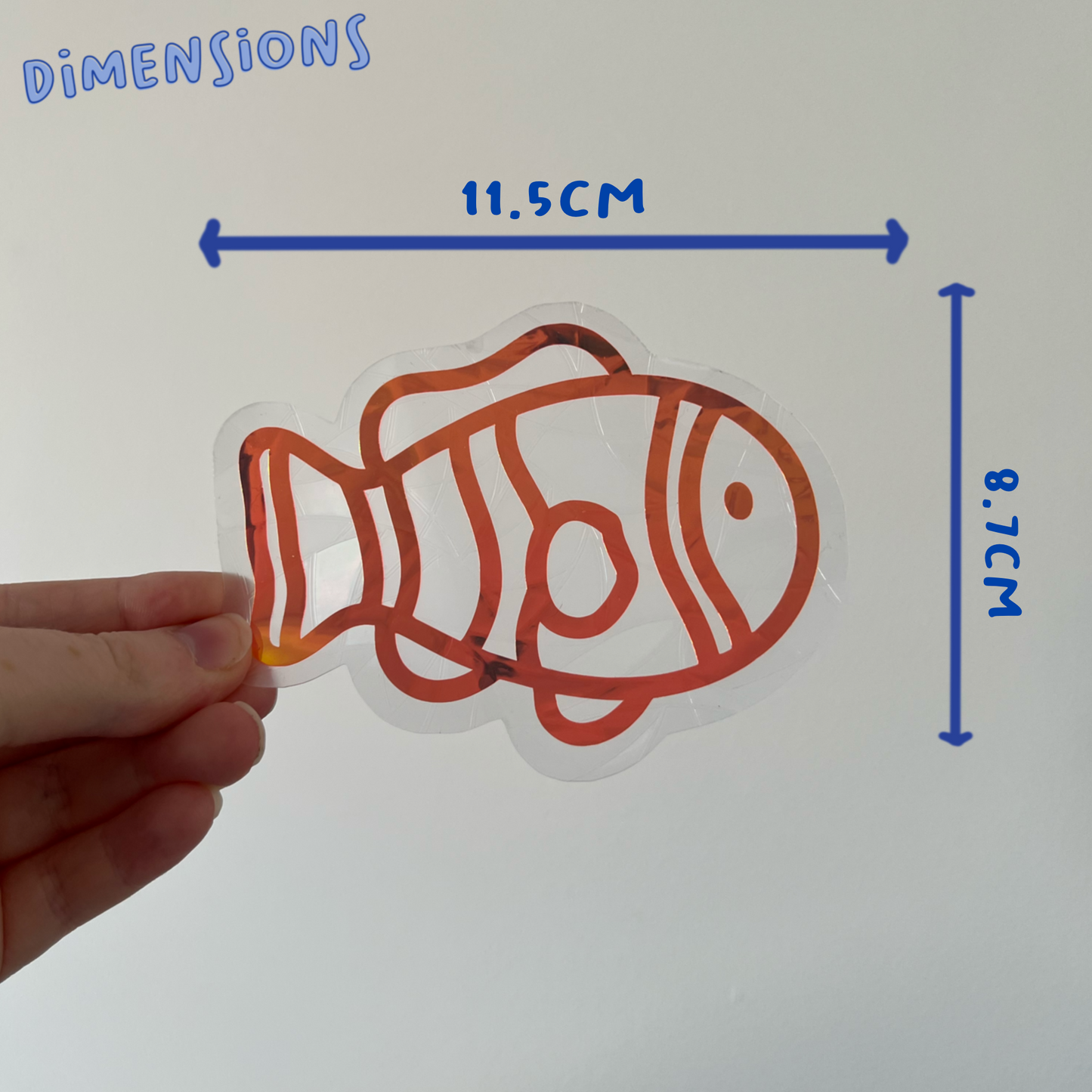 Clownfish Suncatcher
