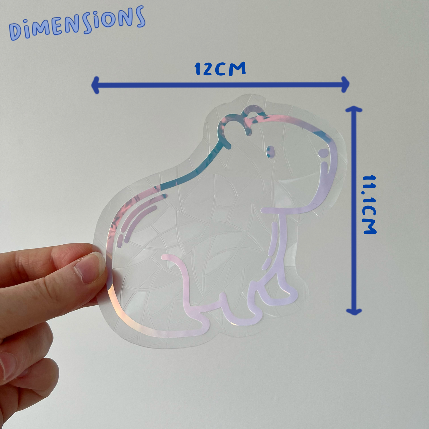 Capybara Suncatcher