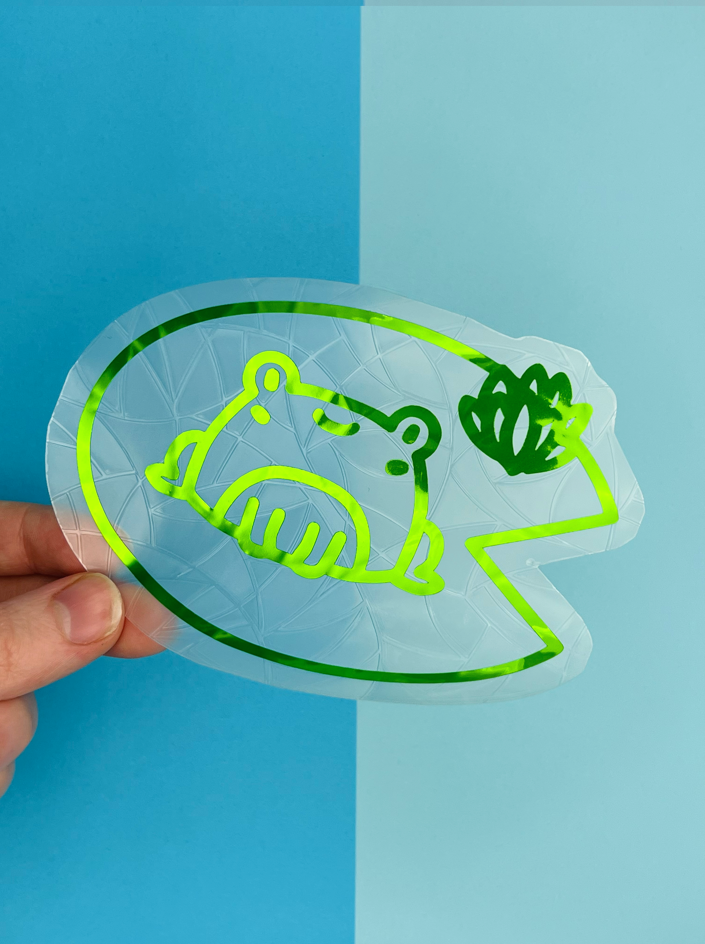 Frog on a Lily Pad Suncatcher