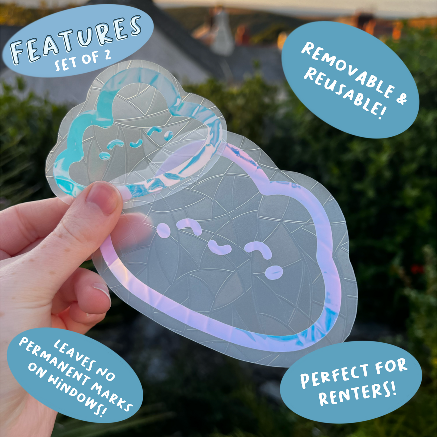 Cloud Suncatcher Set