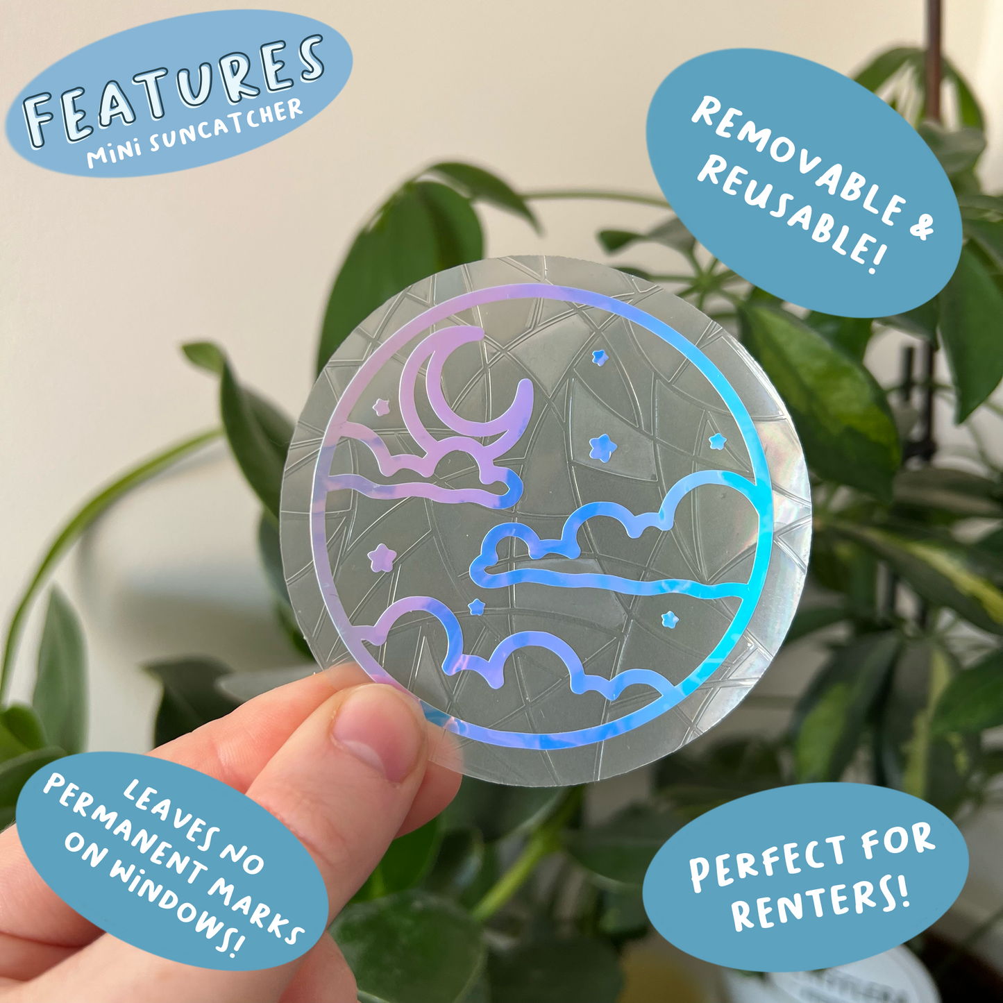 Mini Celestial Scene Suncatcher