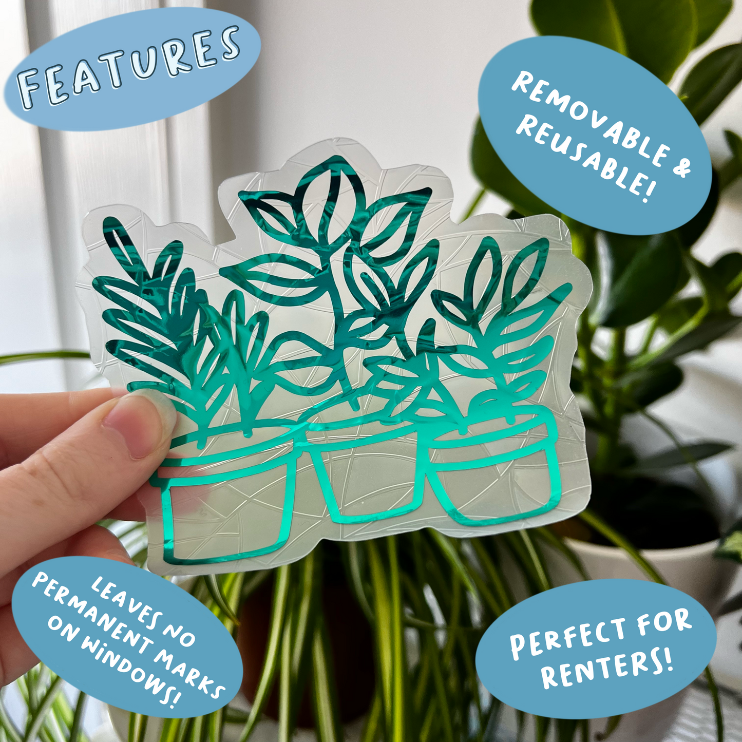 Houseplants Suncatcher