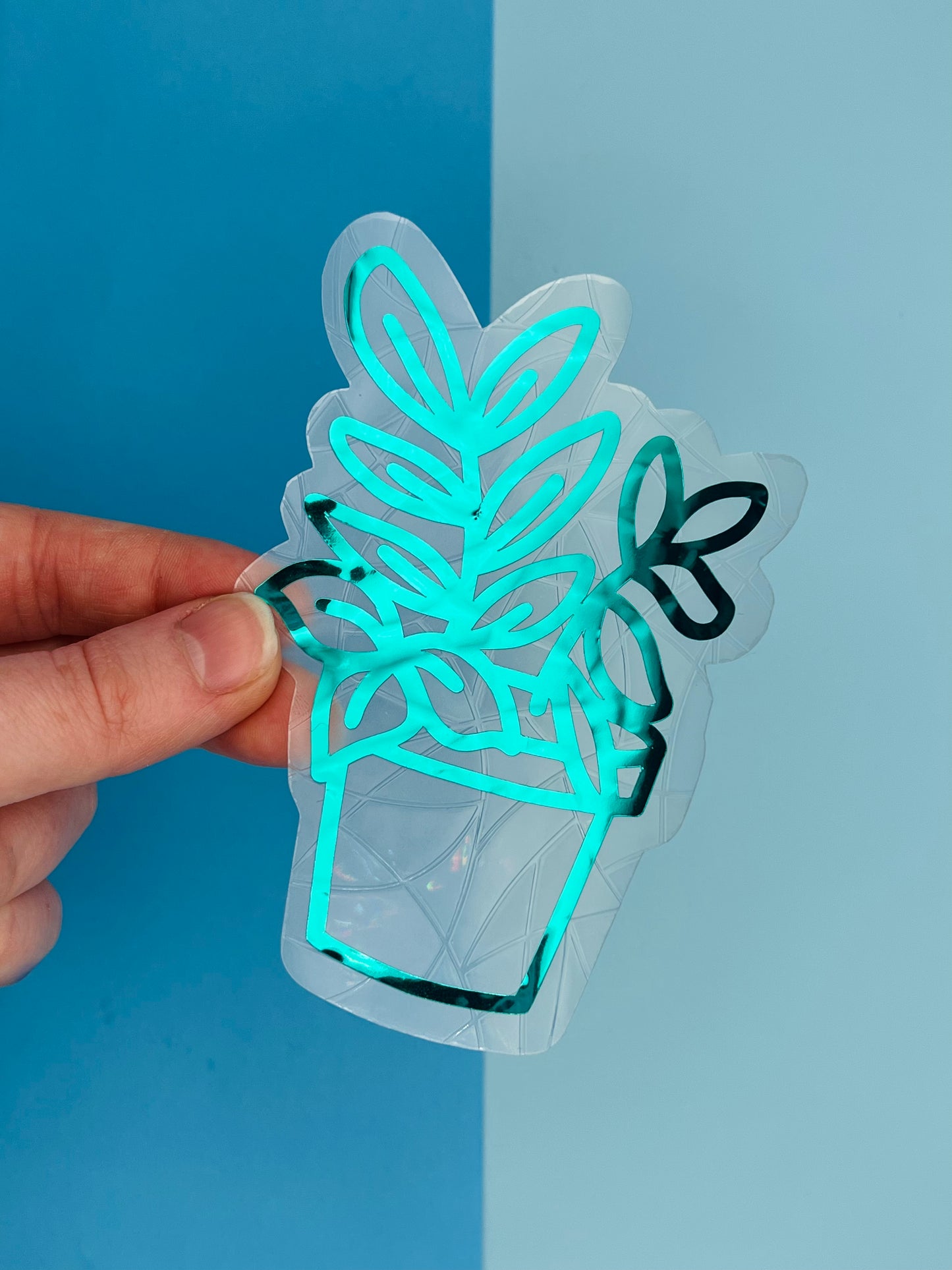 Potted Plant Suncatcher Set