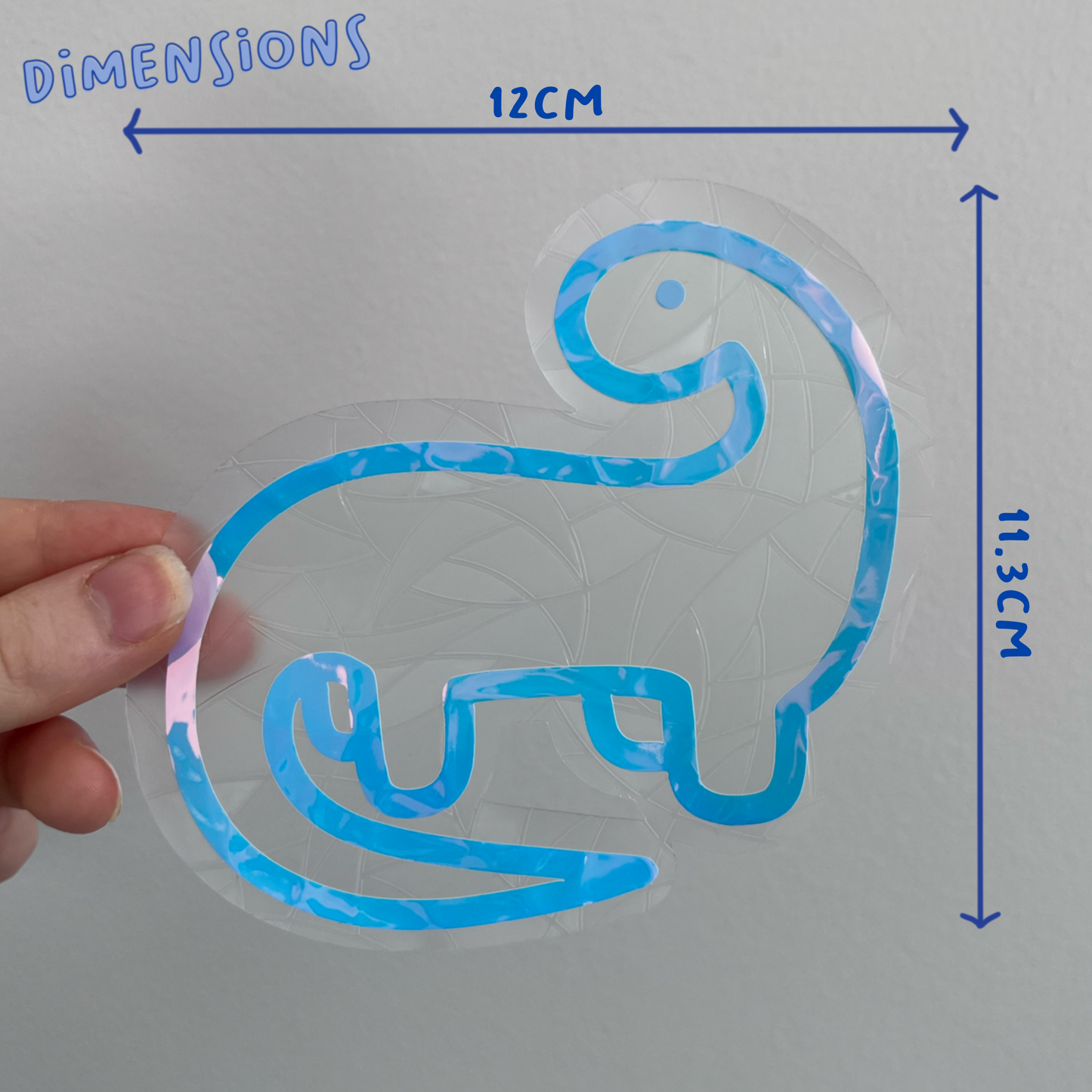 Monty the Diplodocus Suncatcher