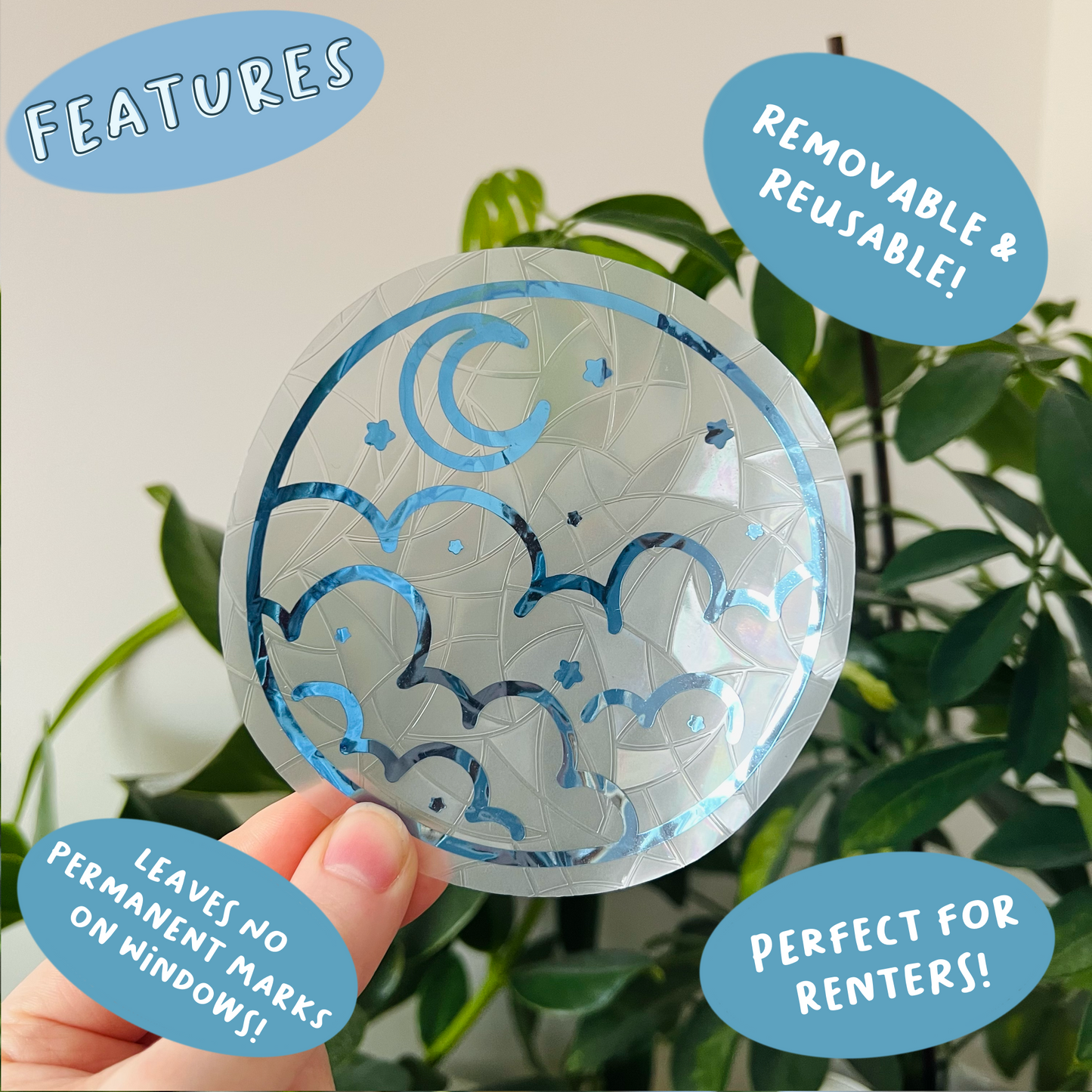 Cloudy Skies Suncatcher