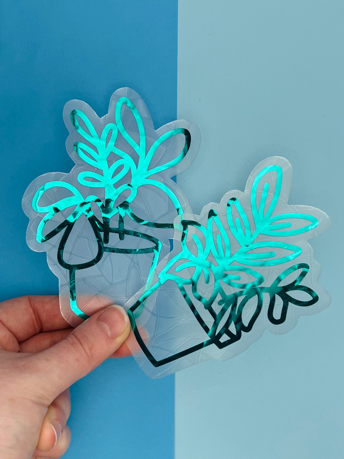 Potted Plant Suncatcher Set