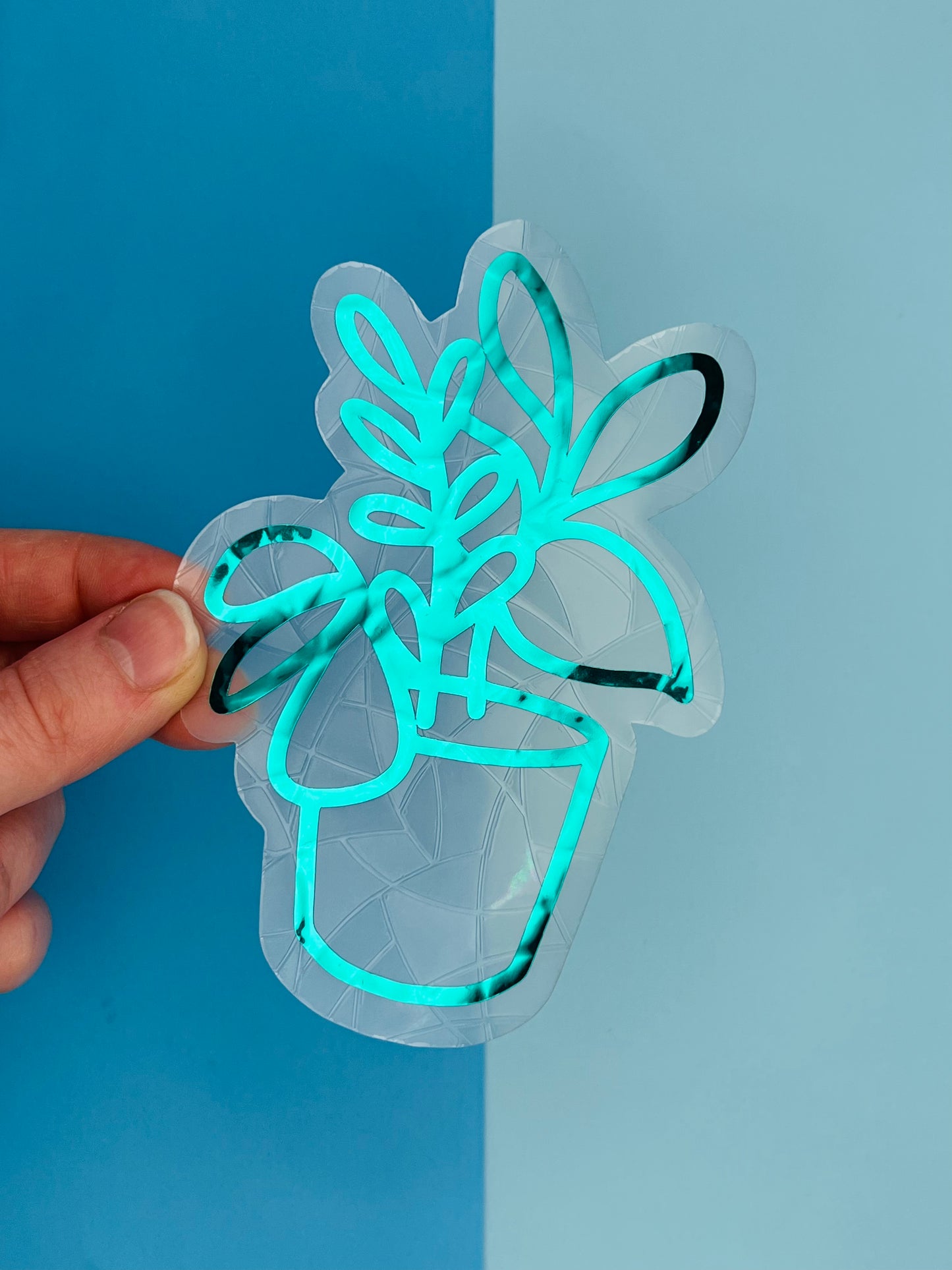 Potted Plant Suncatcher Set