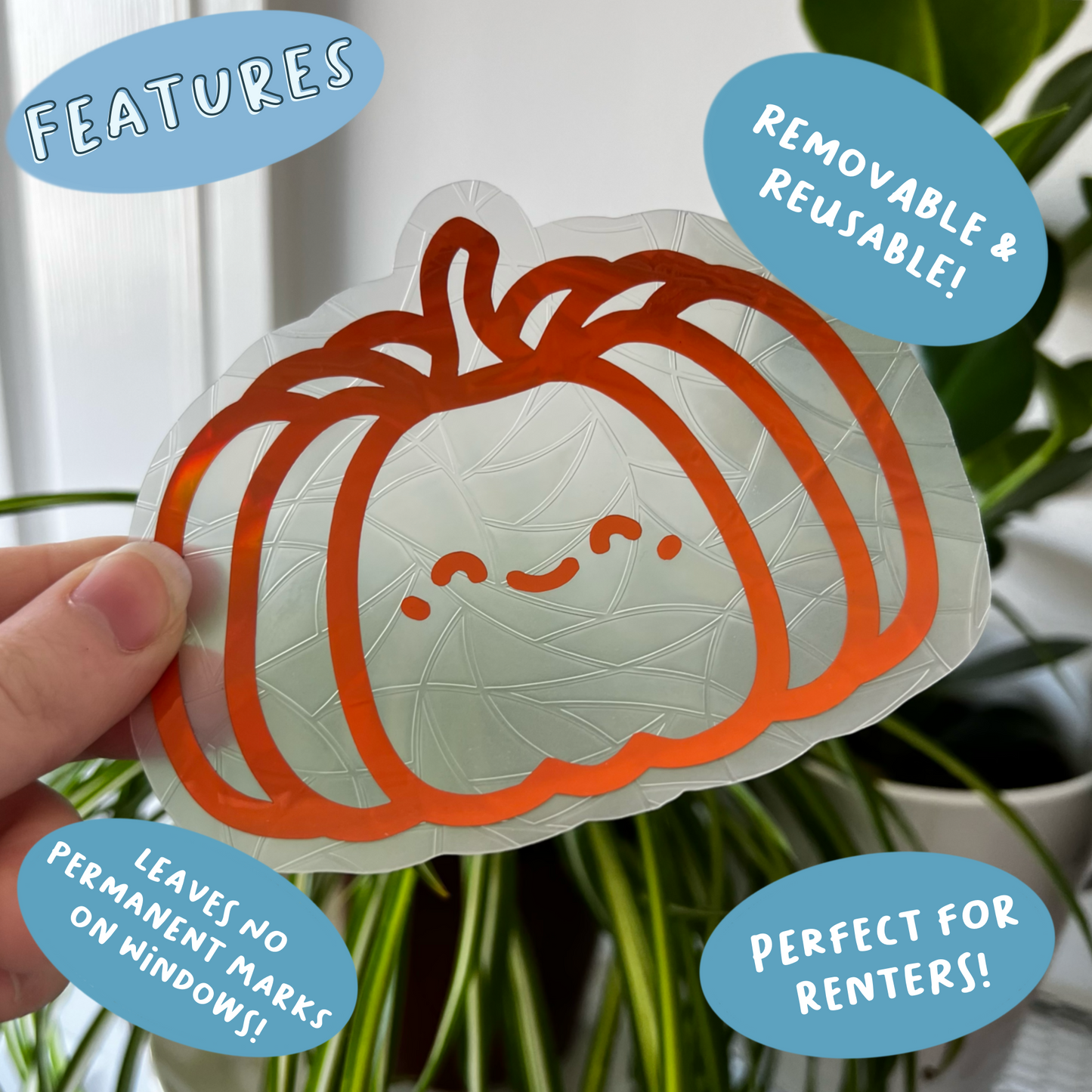 Pumpkin Suncatcher