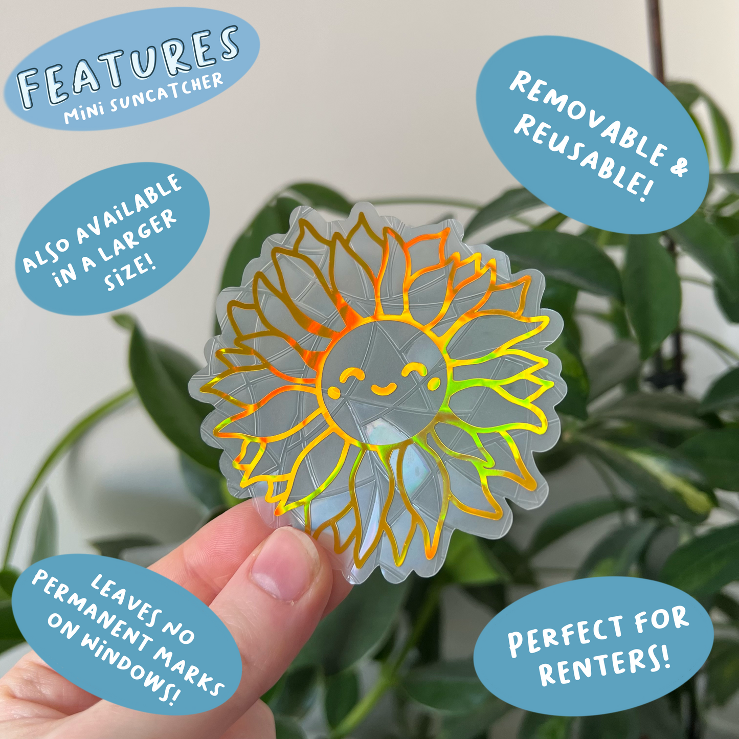 Mini Sunflower Suncatcher